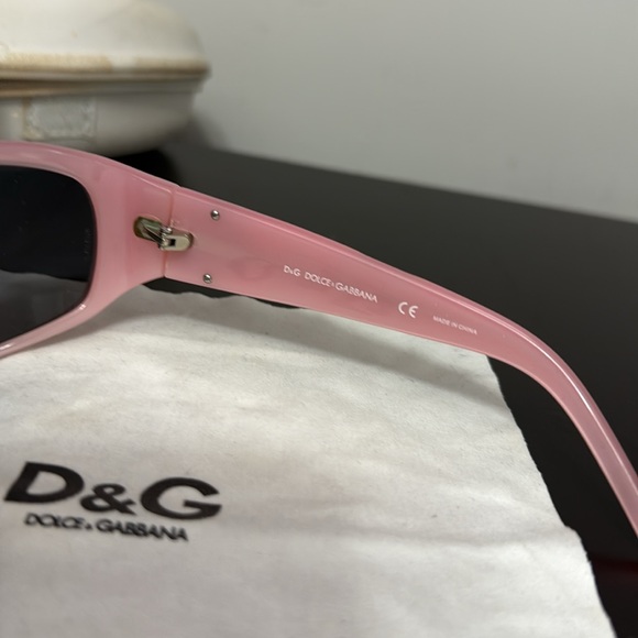 D&G White and Pink Sunglasses Y2K USED main image 16
